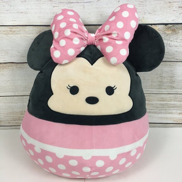 SquishMallows Disney Minnie Mouse Medium Pink - Picture 1 of 10